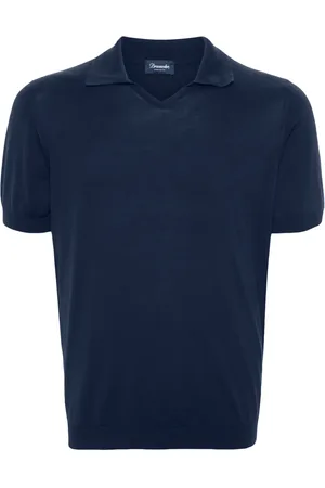 DRUMOHR Fine-knit polo shirt