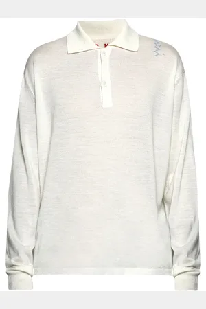 Marni Logo-embroidered polo shirt