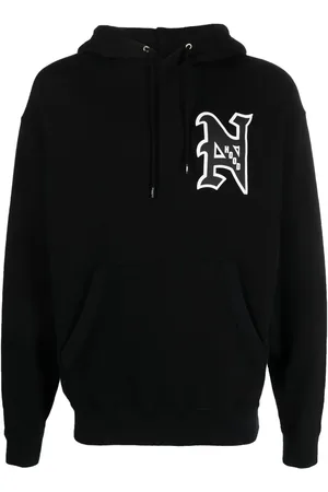 NEIGHBORHOOD College logo-print hoodie