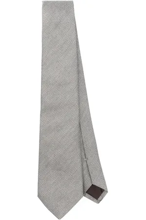 CANALI Interlock twill tie