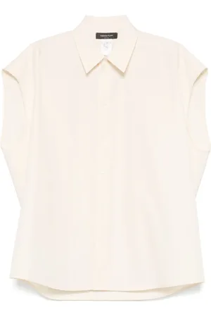 Fabiana Filippi Poplin sleeveless shirt