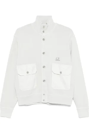 C.P. Company Diagonal-fleece cotton sweatshirt