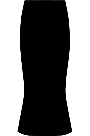 GALVAN Fitted skirt