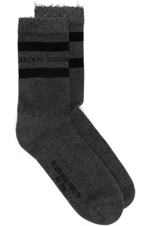 Golden Goose Logo-jacquard socks