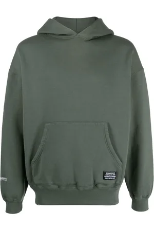 NEIGHBORHOOD Logo-patch long-sleeve hoodie