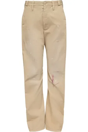 Maison Margiela Paint-splatter trousers