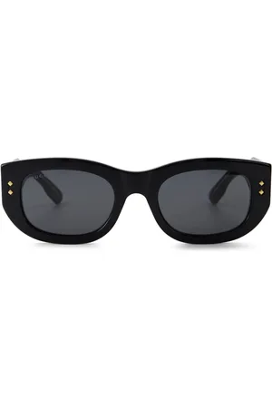 Gucci Rectangle-frame tinted sunglasses