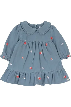 Tartine Et Chocolat Floral-embroidery dress