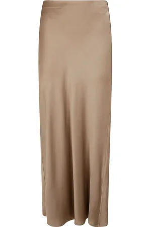 ANTONELLI Satin-finish skirt