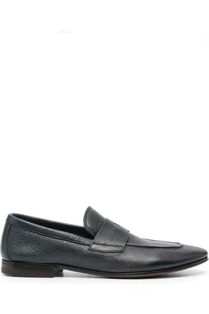 HENDERSON BARACCO Grained leather loafers