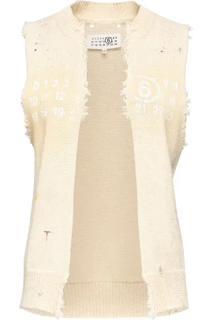 Maison Margiela Signature Numbers motif waistcoat