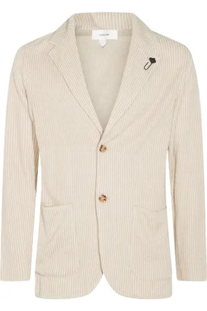 LARDINI Linen-cotton blazer