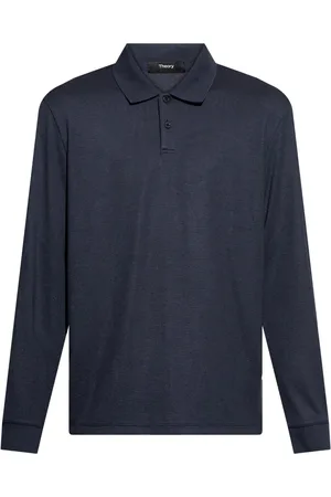 THEORY Long sleeved polo shirt