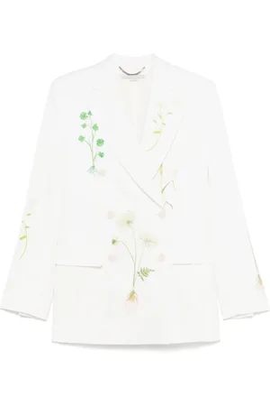 Stella McCartney Floral-embroidered blazer