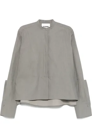 Jil Sander Coated linen shirt