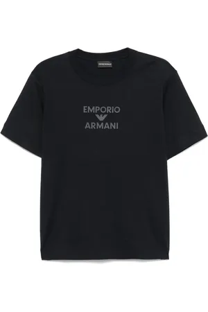 Emporio Armani Logo-appliqué T-shirt