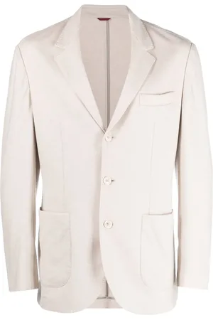 Brunello Cucinelli Single-breasted cashmere jersey blazer