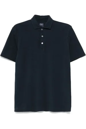 FEDELI Piqué polo shirt