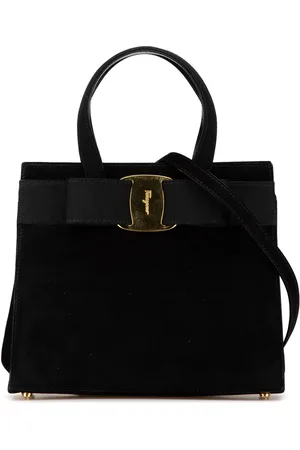 Salvatore Ferragamo 2000-2024 Suede Vara Bow satchel