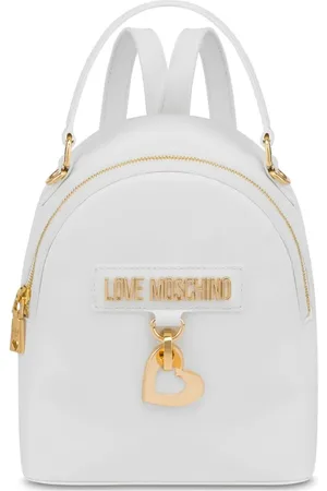 Moschino Logo-appliqué backpack