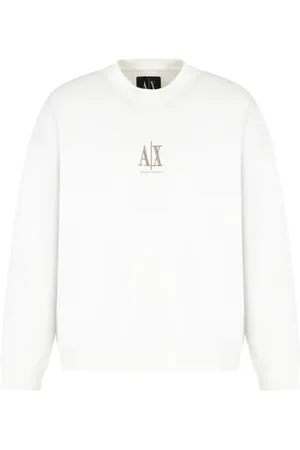 Armani Exchange Logo-embroidered sweatshirt
