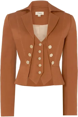 TEMPERLEY LONDON Castell cropped blazer