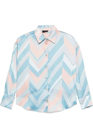 Liu Jo Chevron-print shirt