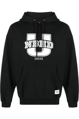 NEIGHBORHOOD Logo-print cotton hoodie