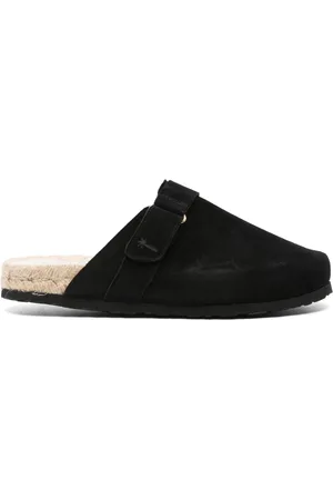 MANEBI Round-toe suede espadrilles