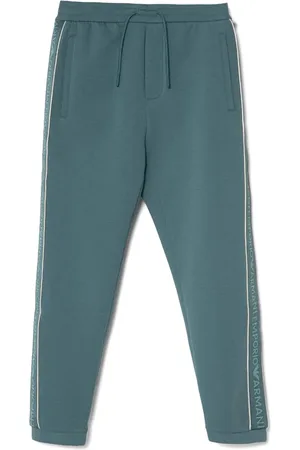 Emporio Armani Logo-tape track pants