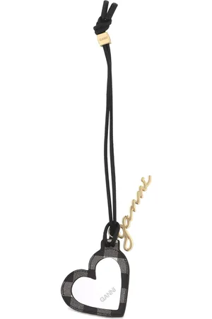 Ganni Bou Heart mirror charm