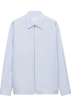 Prada Cotton zip-up shirt