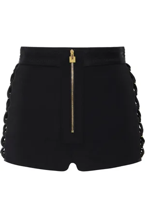 Elisabetta Franchi Crossover laces shorts