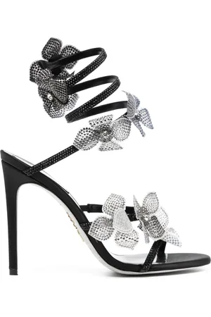 RENE CAOVILLA Crystal embellishment sandals