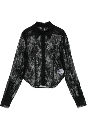 Atu Body Couture X Rue Ra floral-lace shirt