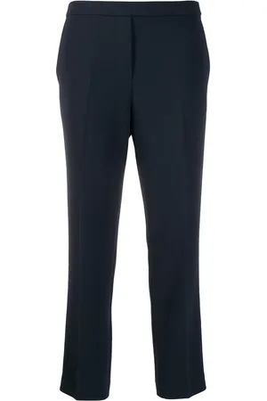 THEORY Cropped tapered trousers