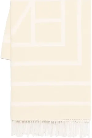 Totême Monogram-jacquard scarf