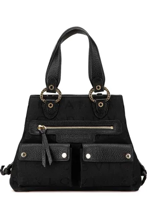Bvlgari 20th Century Logomania Canvas handbag