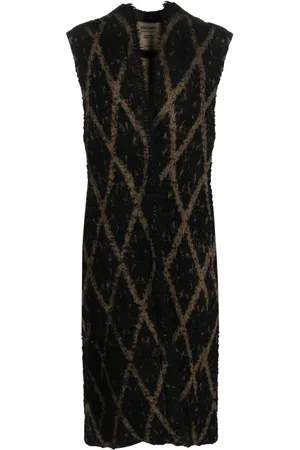 UMA WANG Diamond-pattern gilet