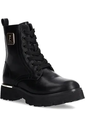 Patrizia Pepe Girl Logo-plaque ankle boots