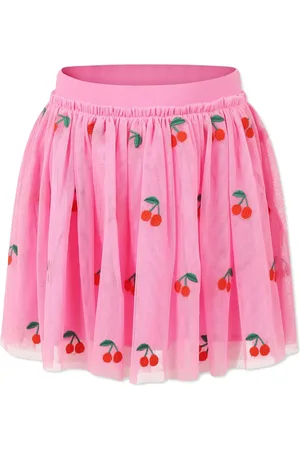 Stella McCartney Cherry-embroidered skirt