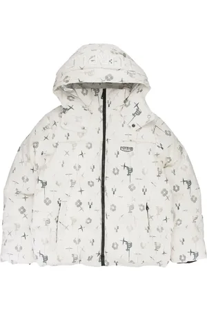 Purple Brand Printed corduroy padded jacket