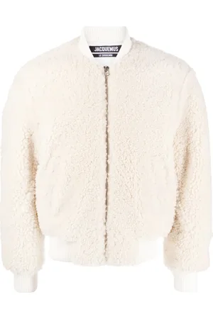 Jacquemus Le Blouson Pilou shearling bomber jacket