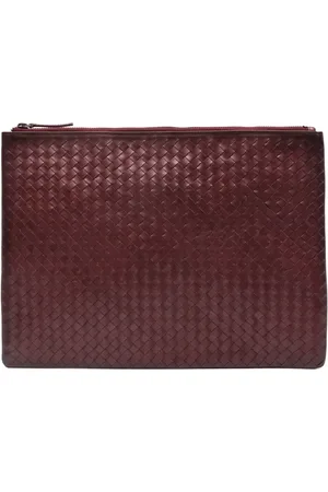 Dragon Diffusion Interwoven-design clutch bag