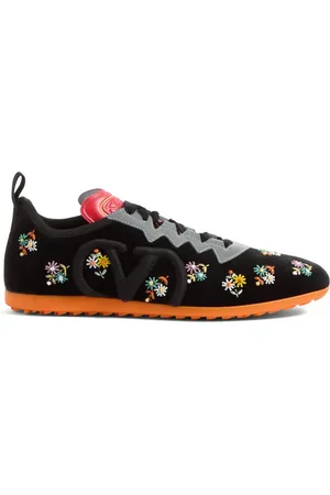 VALENTINO GARAVANI Chromathon velvet sneakers