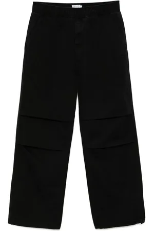Izzue Logo-embroidered trousers