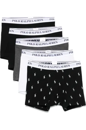 Ralph Lauren Logo-waistband boxers (pack of five)