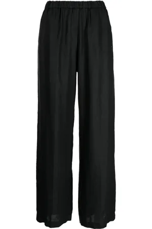 Aspesi Elasticated-waist palazzo pants