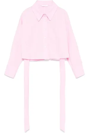 MISS GRANT Strap-embellished shirt