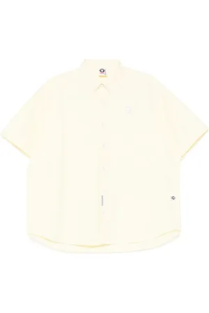 A Bathing Ape Logo-patch shirt